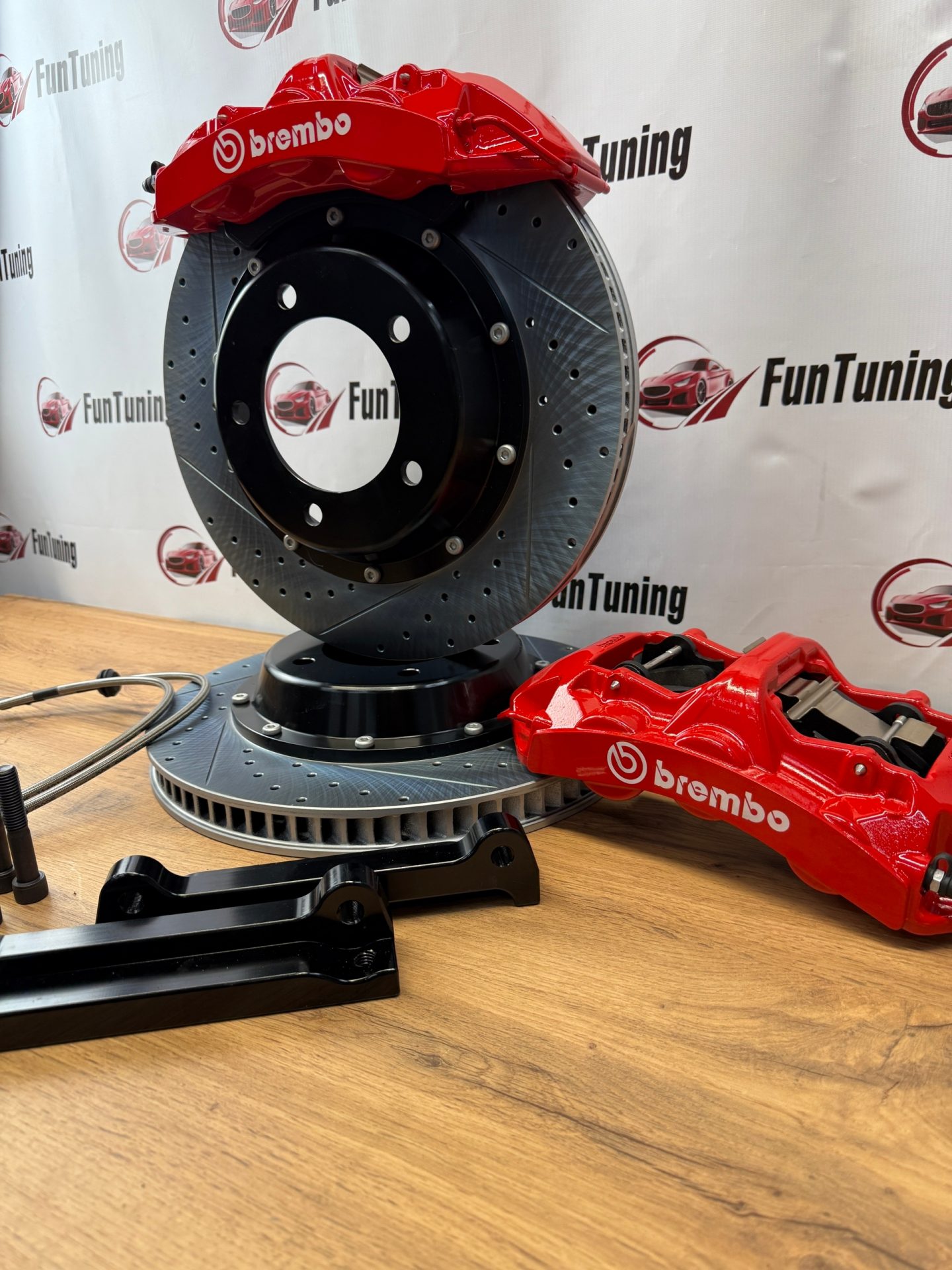 Усиленная тормозная система на переднюю ось автомобиля Voyah Free Мы…