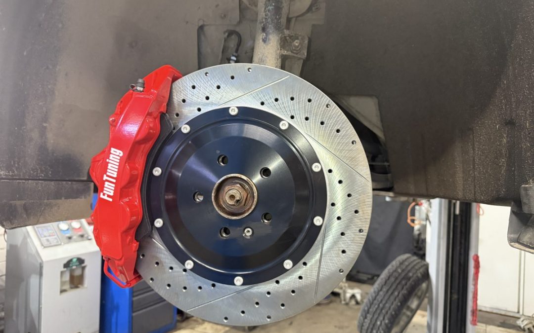 Установка усиленной тормозной системы на Geely Monjaro