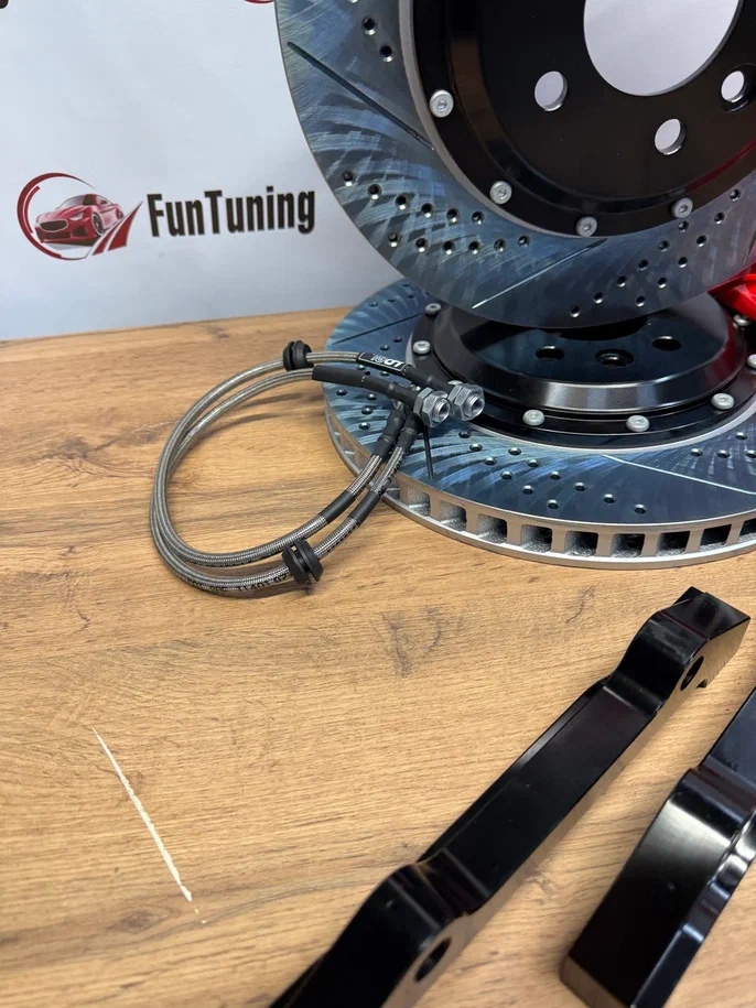 Brembo GT6, диски 355мм на автомобиль Volkswagen Multivan на переднюю ось — изображение 6