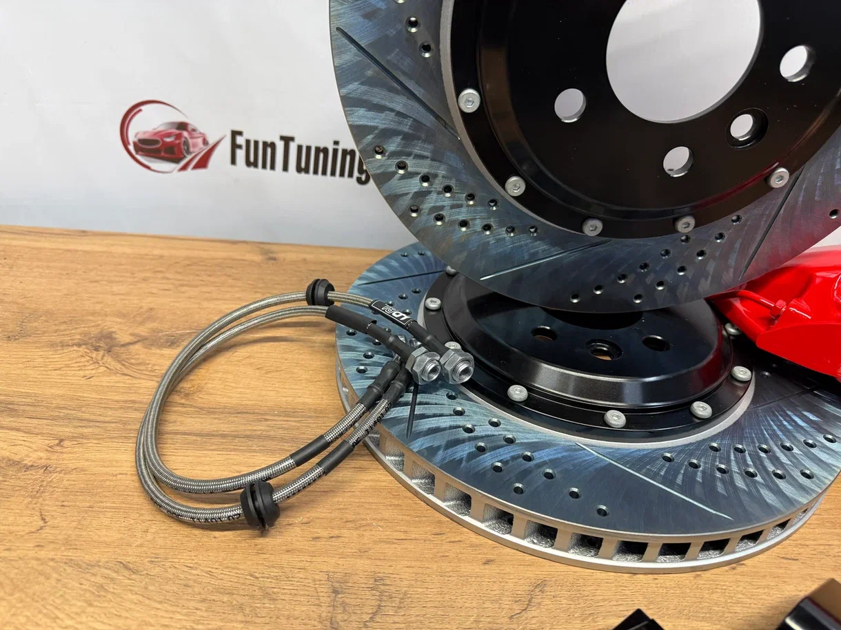 Brembo GT6, диски 355мм на автомобиль Volkswagen Multivan на переднюю ось — изображение 10