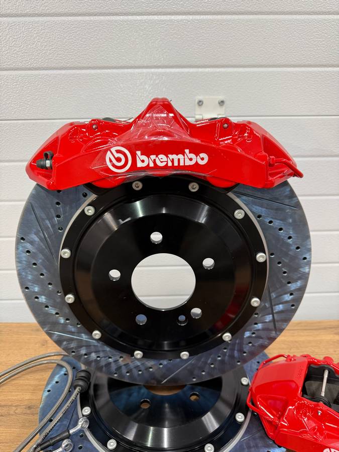 Тормозная система Brembo GT6, диски 405мм на автомобиль Mercedes Benz G500 на переднюю ось — изображение 12