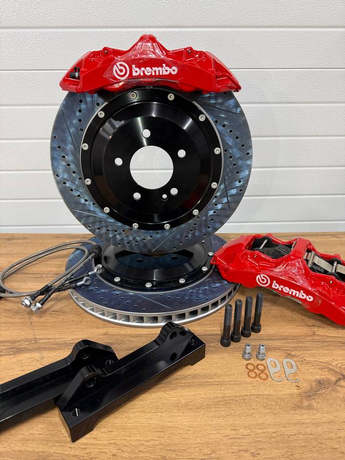 Тормозная система Brembo GT6, диски 405мм на автомобиль Mercedes Benz G500 на переднюю ось — изображение 5