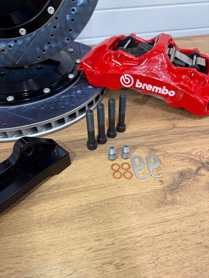 Тормозная система Brembo GT6, диски 405мм на автомобиль Mercedes Benz G500 на переднюю ось — изображение 6