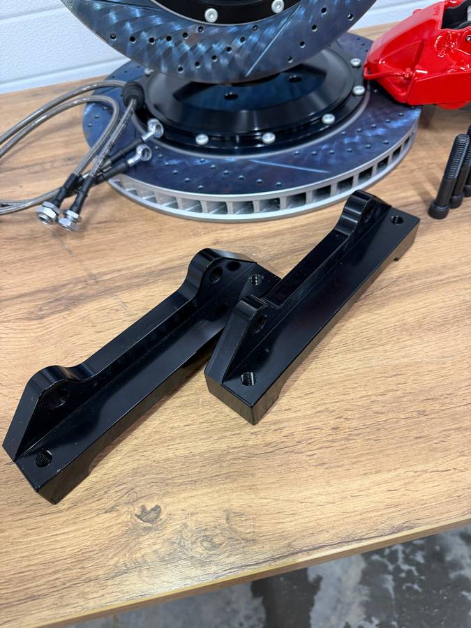 Тормозная система Brembo GT6, диски 405мм на автомобиль Mercedes Benz G500 на переднюю ось — изображение 7