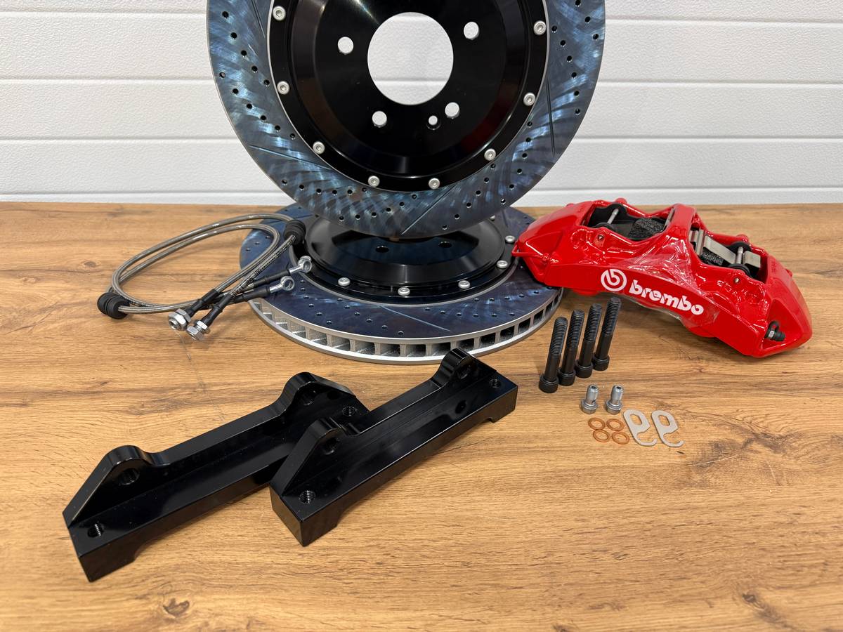 Тормозная система Brembo GT6, диски 405мм на автомобиль Mercedes Benz G500 на переднюю ось — изображение 2