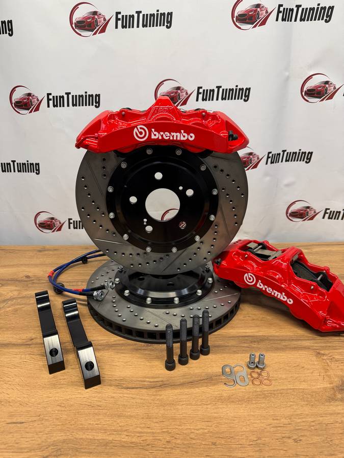Тормозная система Brembo GT6, диски 355 мм на автомобиль Honda Legend, передняя ось