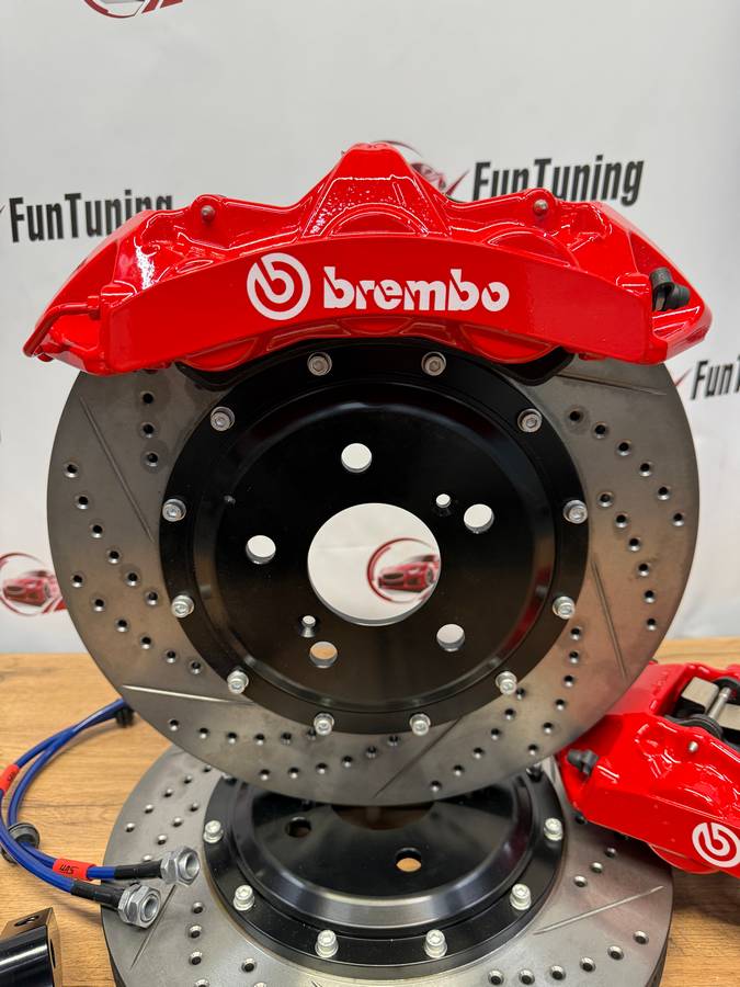 Тормозная система Brembo GT6, диски 355 мм на автомобиль Honda Legend, передняя ось — изображение 8