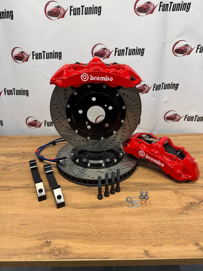 Тормозная система Brembo GT6, диски 355 мм на автомобиль Honda Legend, передняя ось — изображение 7