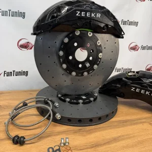 Тормозная система Akebono 10 поршневая с карбоно-керамическими дисками 420 мм на автомобиль Zeekr 9X, передняя ось