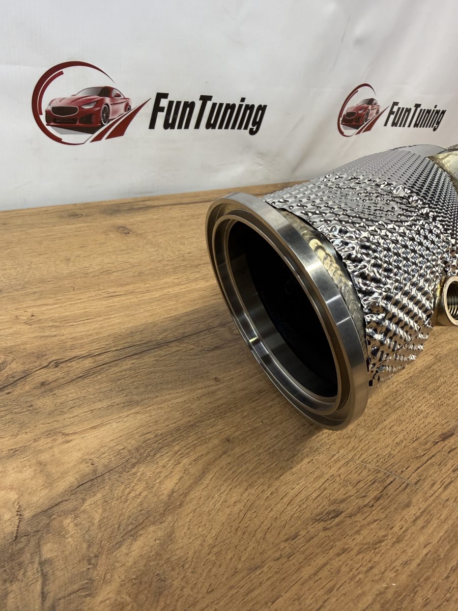 Даунпайп для двигателя BMW B48 для автомобилей BMW в кузовах G20, G21, G22, G30, G31, G32, G01 — изображение 7