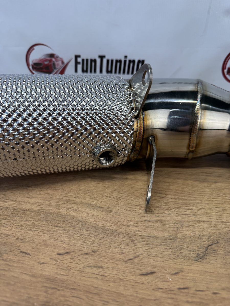 Даунпайп для двигателя BMW B48 для автомобилей BMW в кузовах G20, G21, G22, G30, G31, G32, G01 — изображение 6