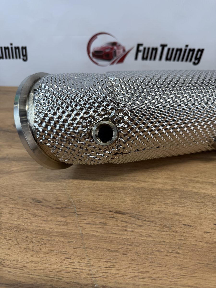 Даунпайп для двигателя BMW B48 для автомобилей BMW в кузовах G20, G21, G22, G30, G31, G32, G01 — изображение 5