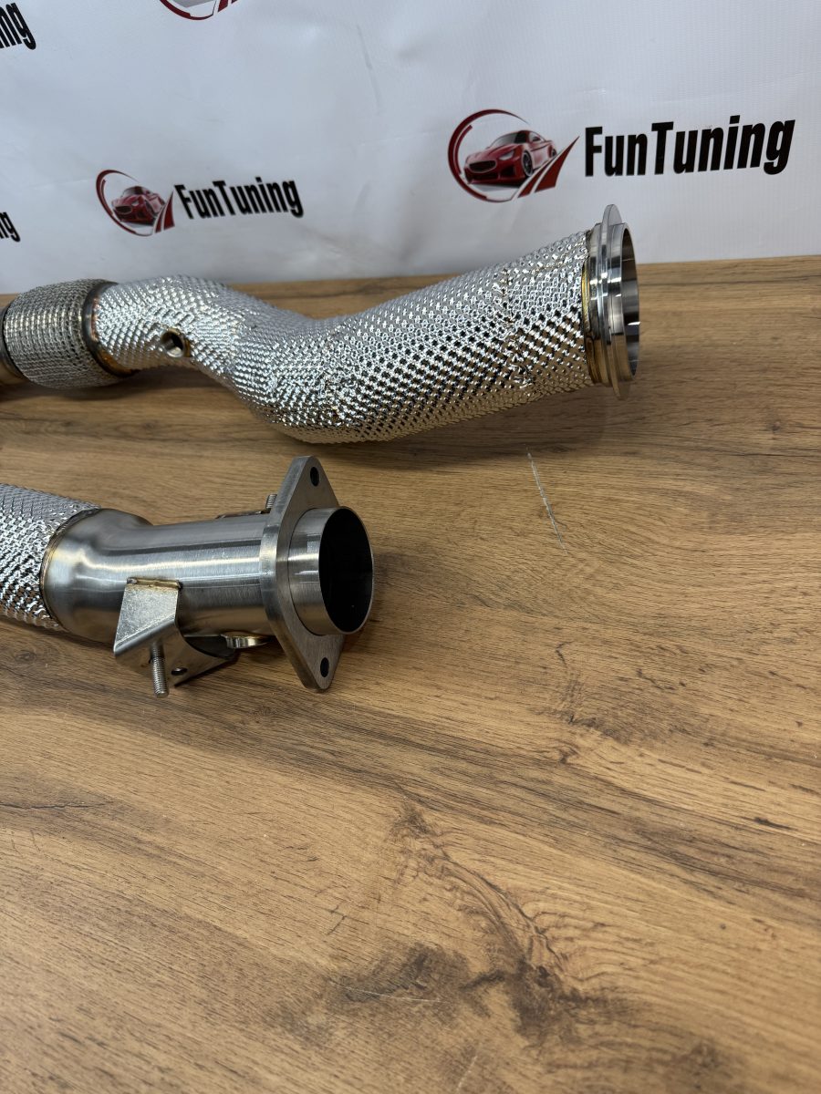 Даунпайп для двигателя BMW S58 для автомобилей BMW M3 G80 и BMW M4/M3 G82/G83 — изображение 11