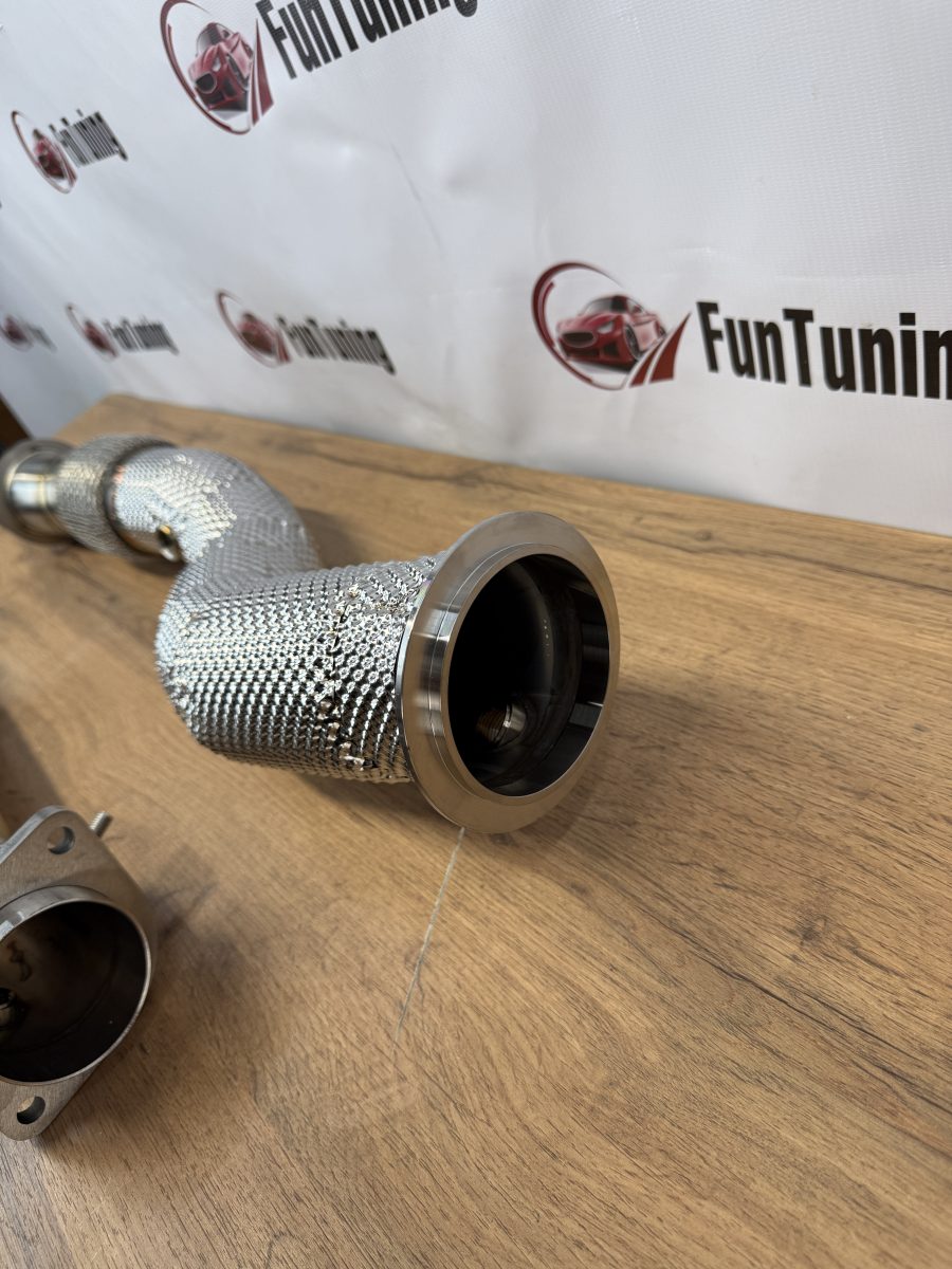 Даунпайп для двигателя BMW S58 для автомобилей BMW M3 G80 и BMW M4/M3 G82/G83 — изображение 10