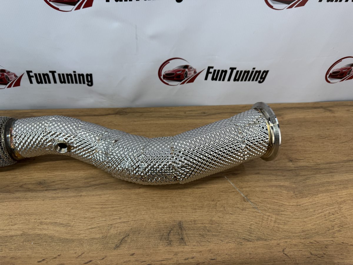 Даунпайп для двигателя BMW S58 для автомобилей BMW M3 G80 и BMW M4/M3 G82/G83 — изображение 4