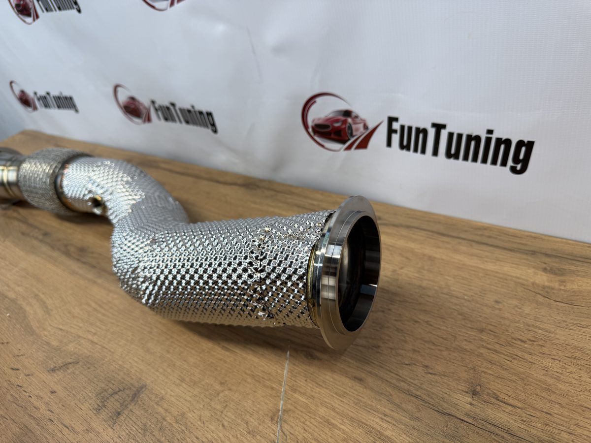 Даунпайп для двигателя BMW S58 для автомобилей BMW M3 G80 и BMW M4/M3 G82/G83 — изображение 2