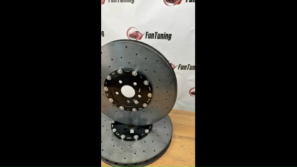 Карбон-керамика на усиленные тормозные системы в компании FunTuning…