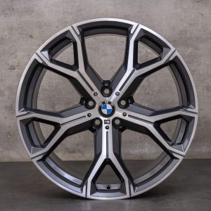 Кованные разноширокие диски на автомобиль для BMW X5 G05, X6 G06 - 741 стиль