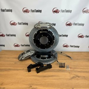 Тормозная система Brembo F40, диски 400 мм с электроприводом для электроручника на автомобиль Nissan Patrol, задняя ось