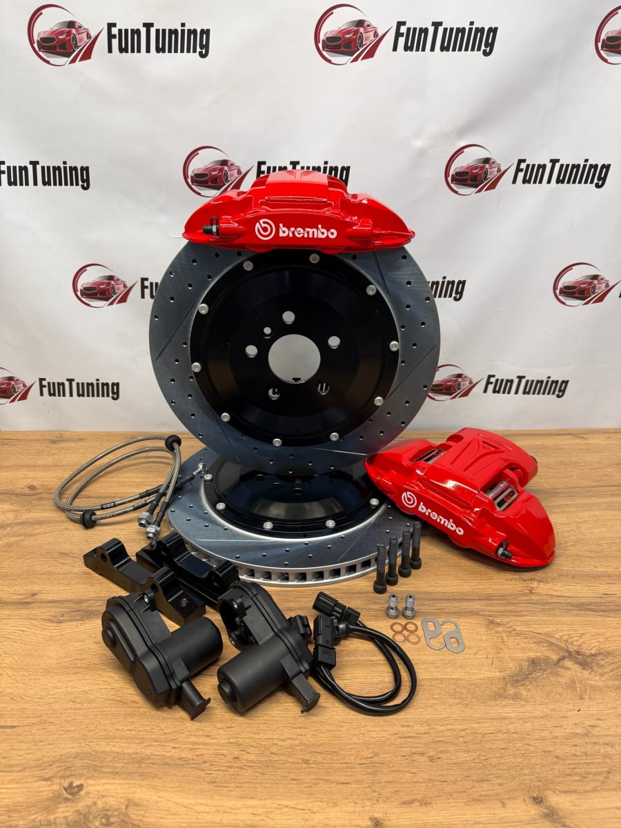 Усиленные тормозные системы Brembo Mehatronic 380 мм для Mercedes…