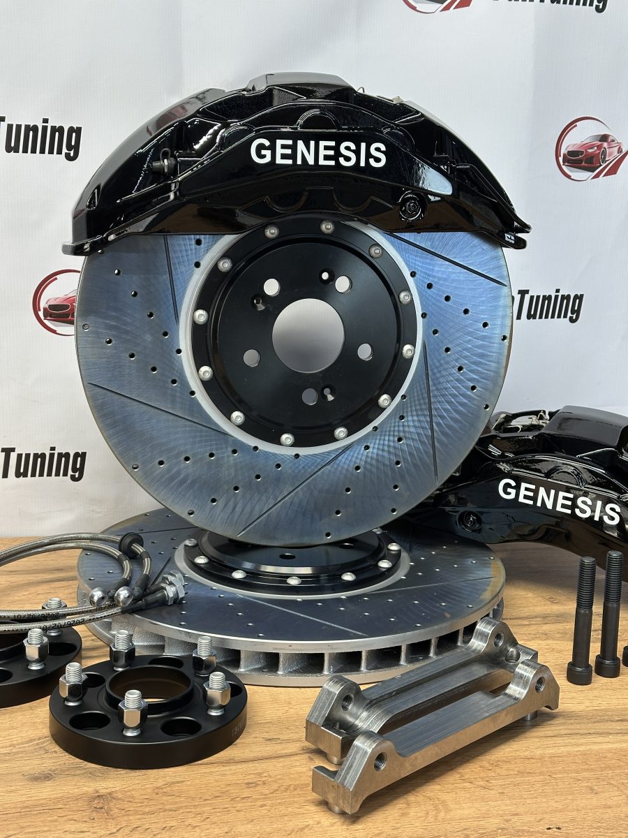 Akebono 10 поршневые 420 mm для Genesis GV80, передняя ось