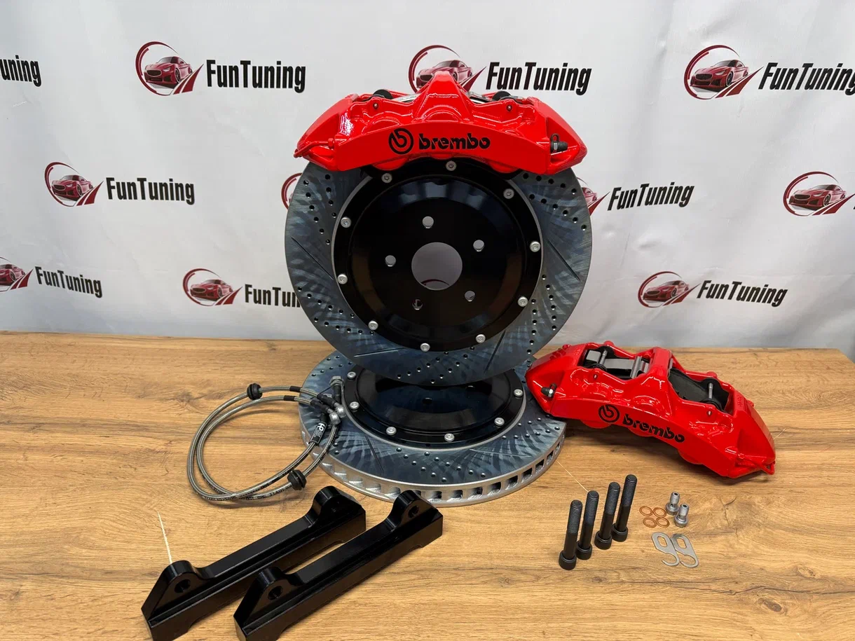 Brembo GT6, диски 380 мм на автомобиль Toyota Crown Kluger, передняя ось