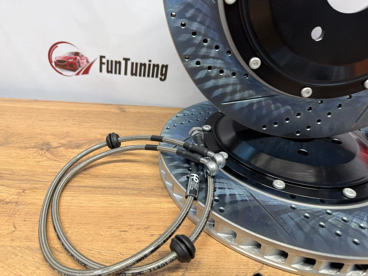 Brembo GT6, диски 380 мм на автомобиль Toyota Crown Kluger, передняя ось — изображение 2
