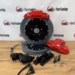 Тормозная система Brembo F40, диски 380 мм с электроприводом для электроручника на автомобиль Toyota Crown Kluger, задняя ось