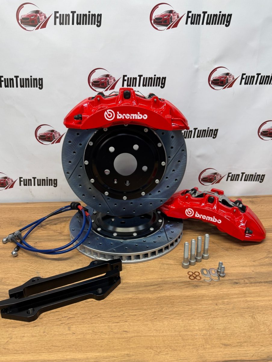 Усиленные тормозные системы Brembo GT6 355 мм для Volkswagen Tiguan в…