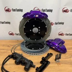 Усиленная тормозная система Brembo F40, диски 380 мм с электроприводом для электроручника на автомобиль BMW 5 G30, задняя ось