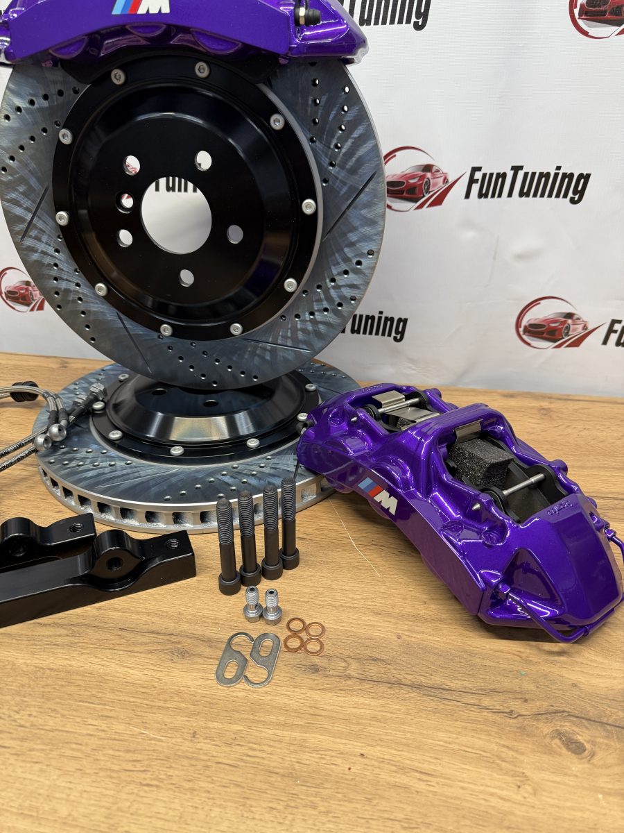 Усиленная тормозная система Brembo GT6, диски 405мм на автомобиль BMW 5 G30, передняя ось — изображение 8