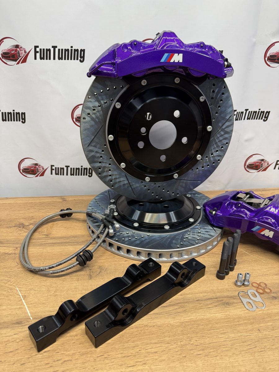 Усиленная тормозная система Brembo GT6, диски 405мм на автомобиль BMW 5 G30, передняя ось — изображение 6