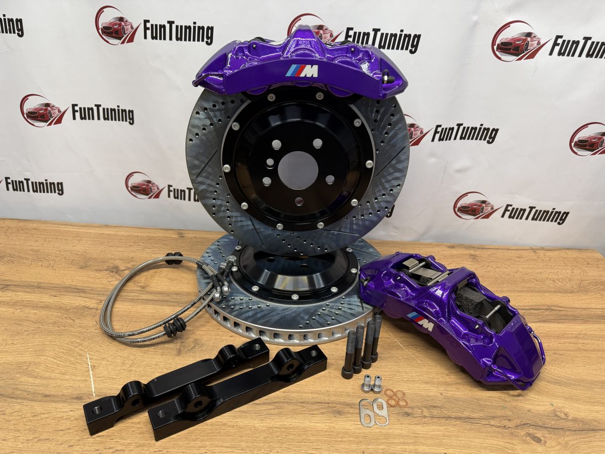 Усиленная тормозная система Brembo GT6, диски 405мм на автомобиль BMW 5 G30, передняя ось — изображение 4