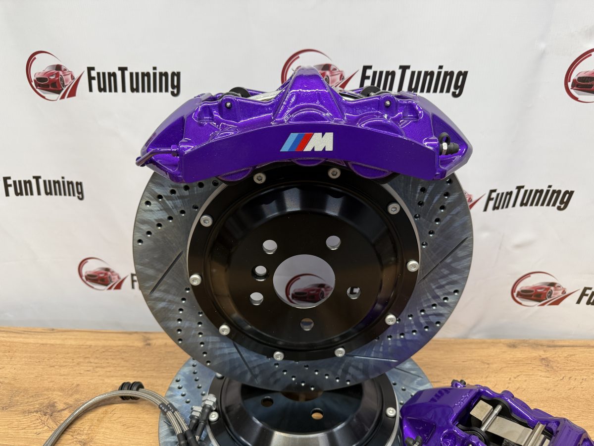 Усиленная тормозная система Brembo GT6, диски 405мм на автомобиль BMW 5 G30, передняя ось — изображение 3