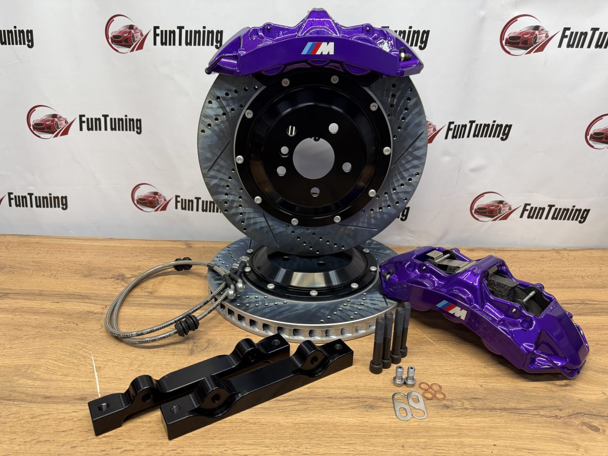 Усиленная тормозная система Brembo GT6, диски 405мм на автомобиль BMW 5 G30, передняя ось — изображение 2