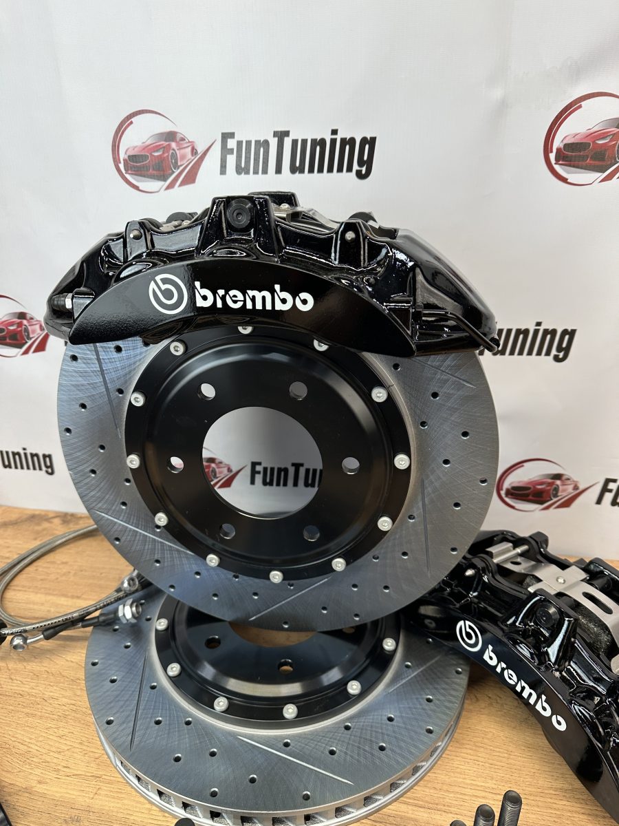 Тормозная система Brembo V6, диски 355 мм на автомобиль Hyundai Staria, передняя ось — изображение 8