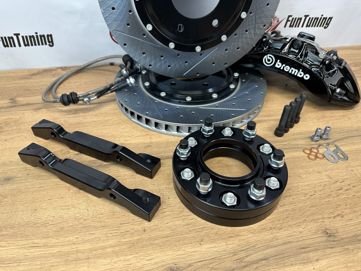 Тормозная система Brembo V6, диски 355 мм на автомобиль Hyundai Staria, передняя ось — изображение 3