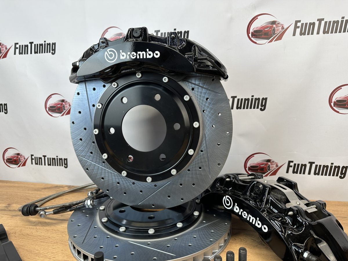 Тормозная система Brembo V6, диски 355 мм на автомобиль Hyundai Staria, передняя ось — изображение 2