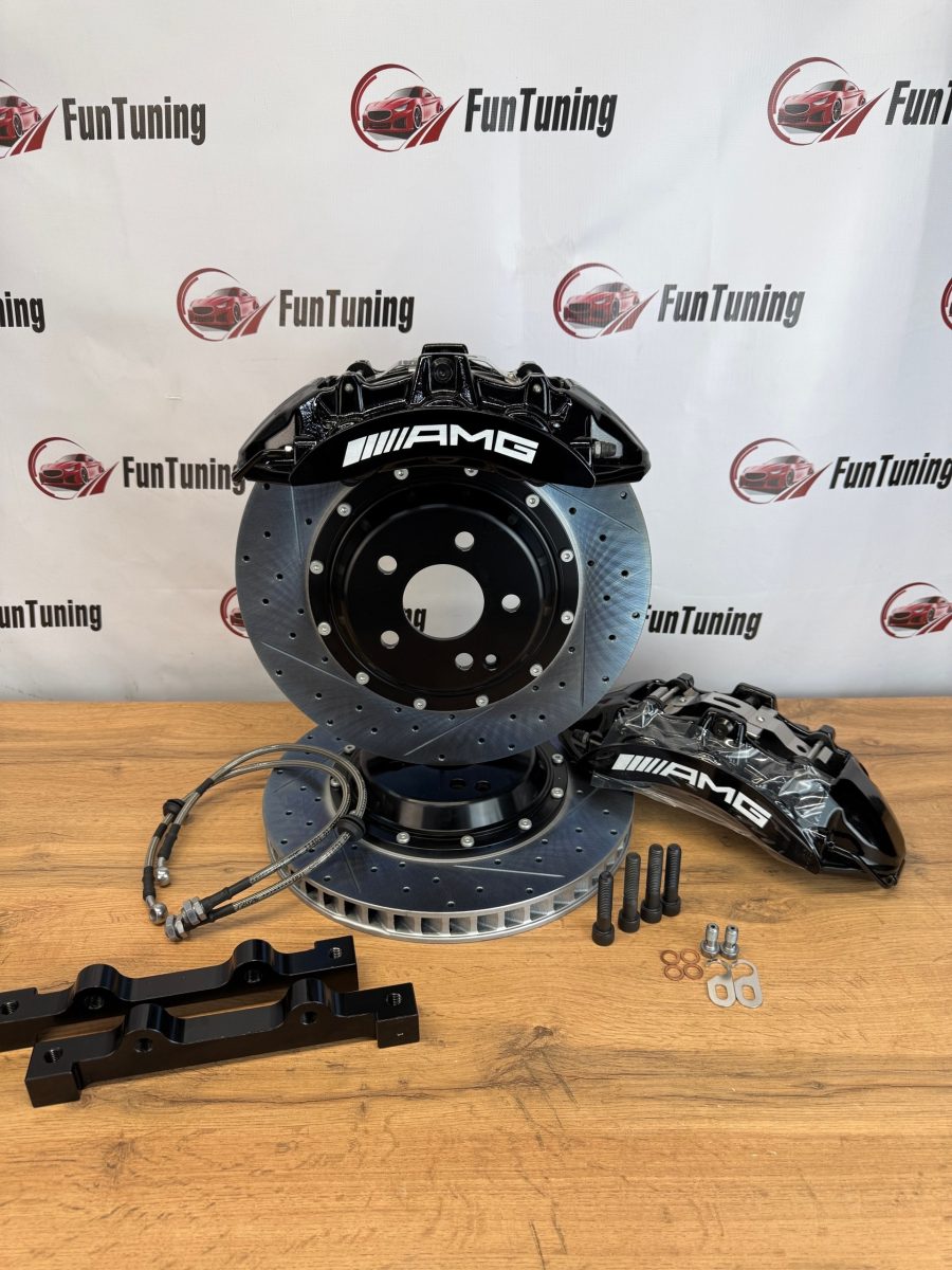 Усиленные тормозные системы Brembo V6 355 мм для Mercedes Benz E300 в…